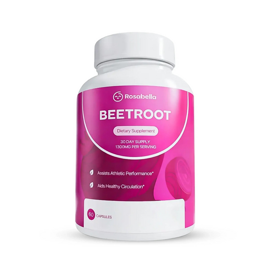 Rosabella Organic Beet Root Capsules 60 Capsules